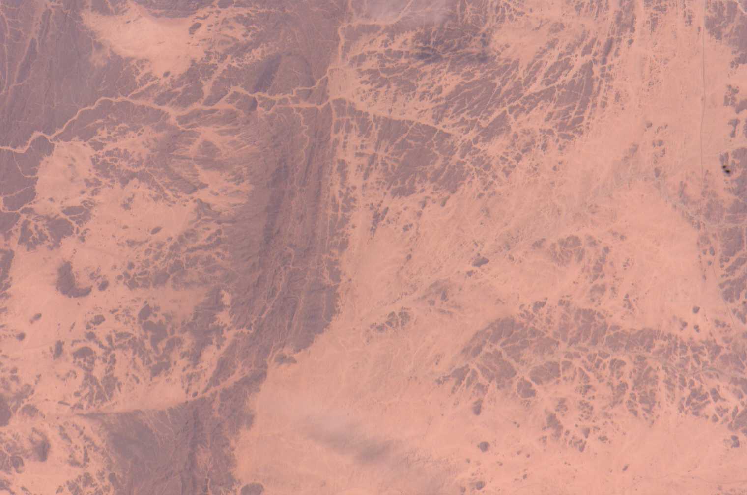 View of Algeria taken during ISS Expedition 13.