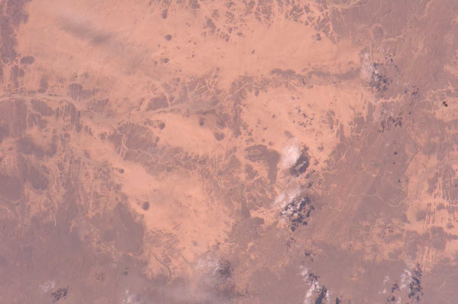 View of Algeria taken during ISS Expedition 13.