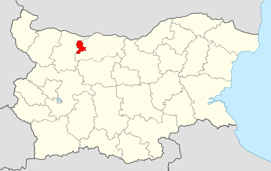Location map of Knezha Municipality within Pleven Province, Bul…