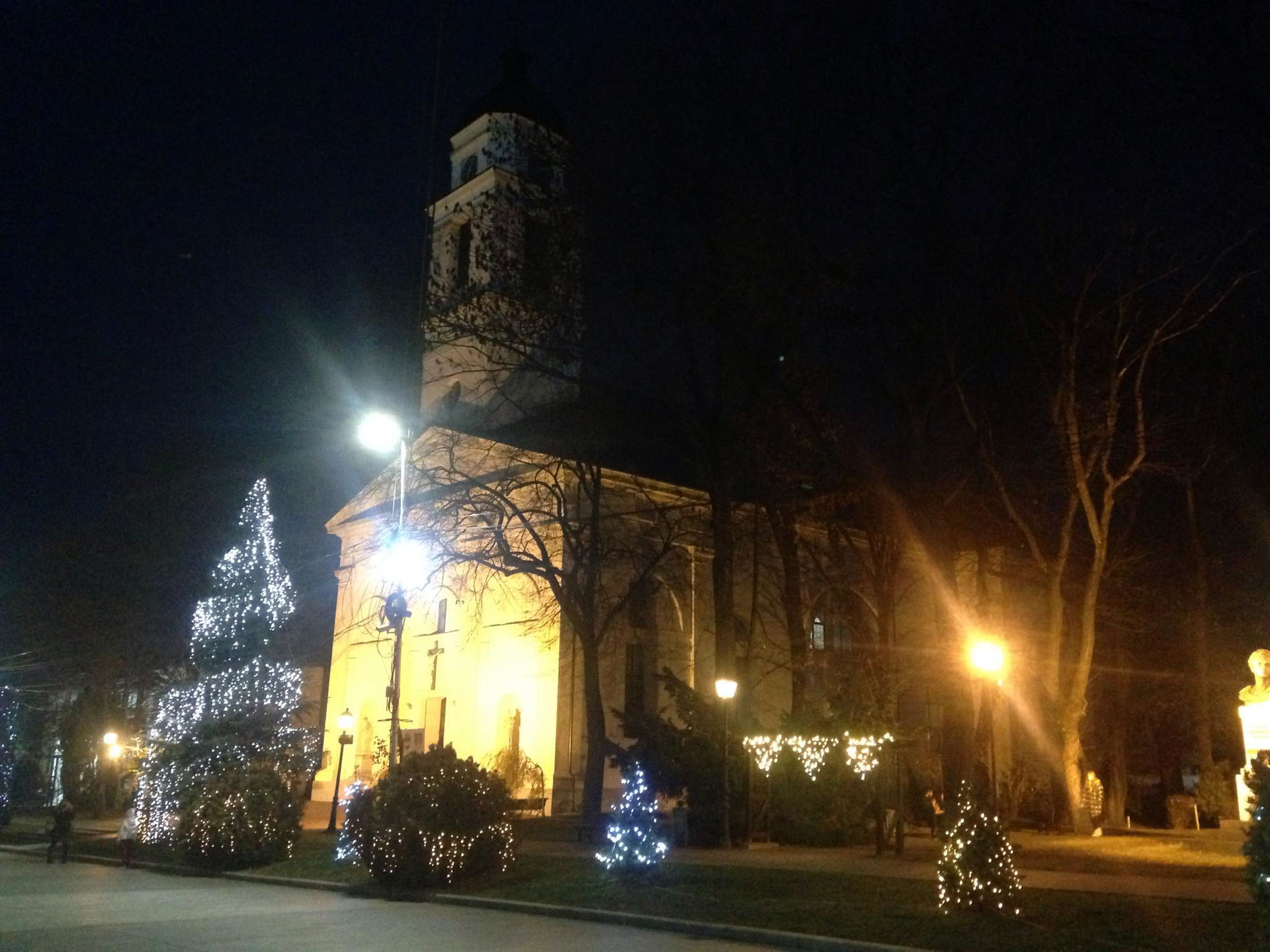The Roman Catholic St. John of Nepomuk church in the town centr…