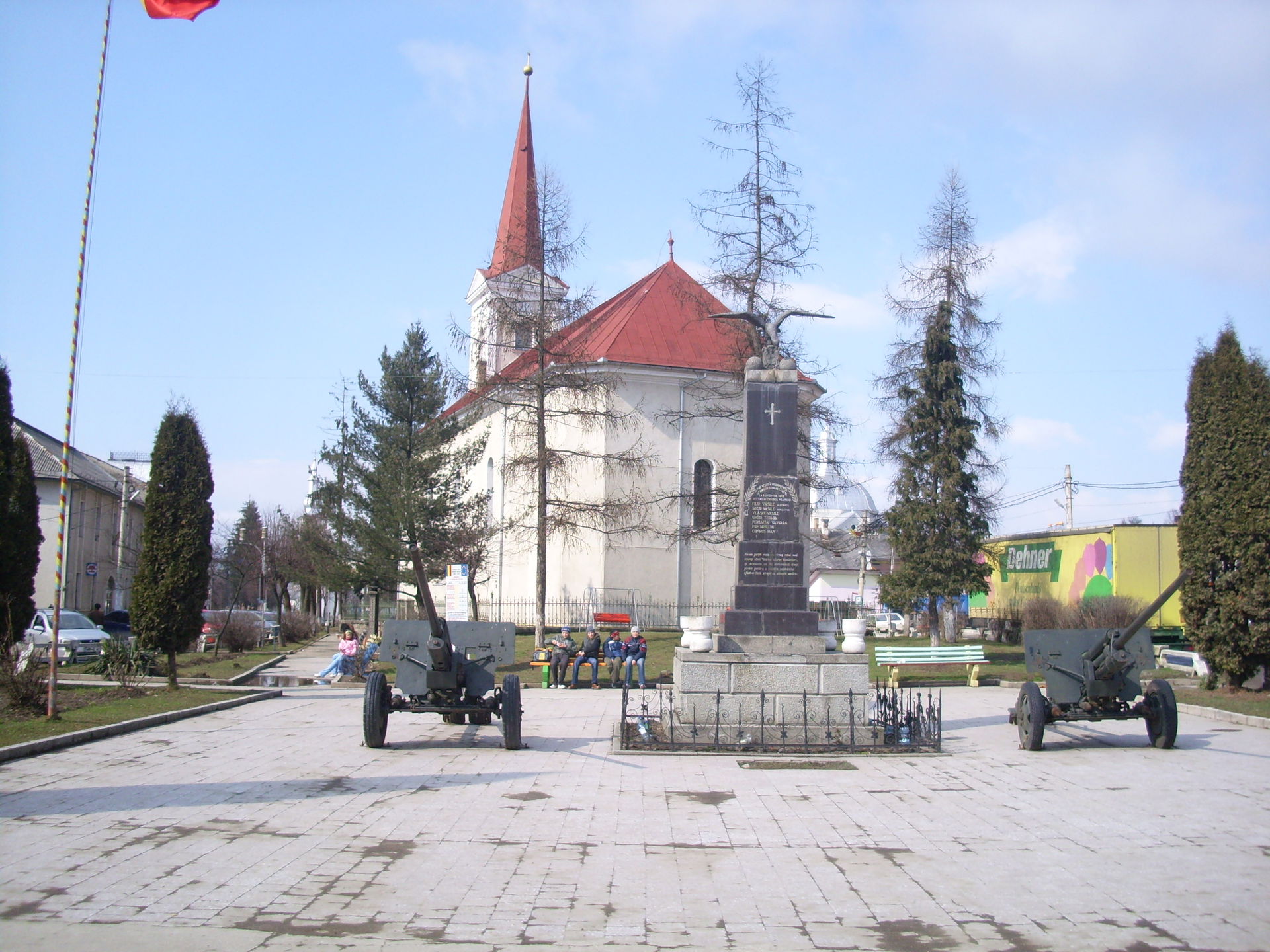 Monument commemorating the 1918 Union of Transylvania with Roma…