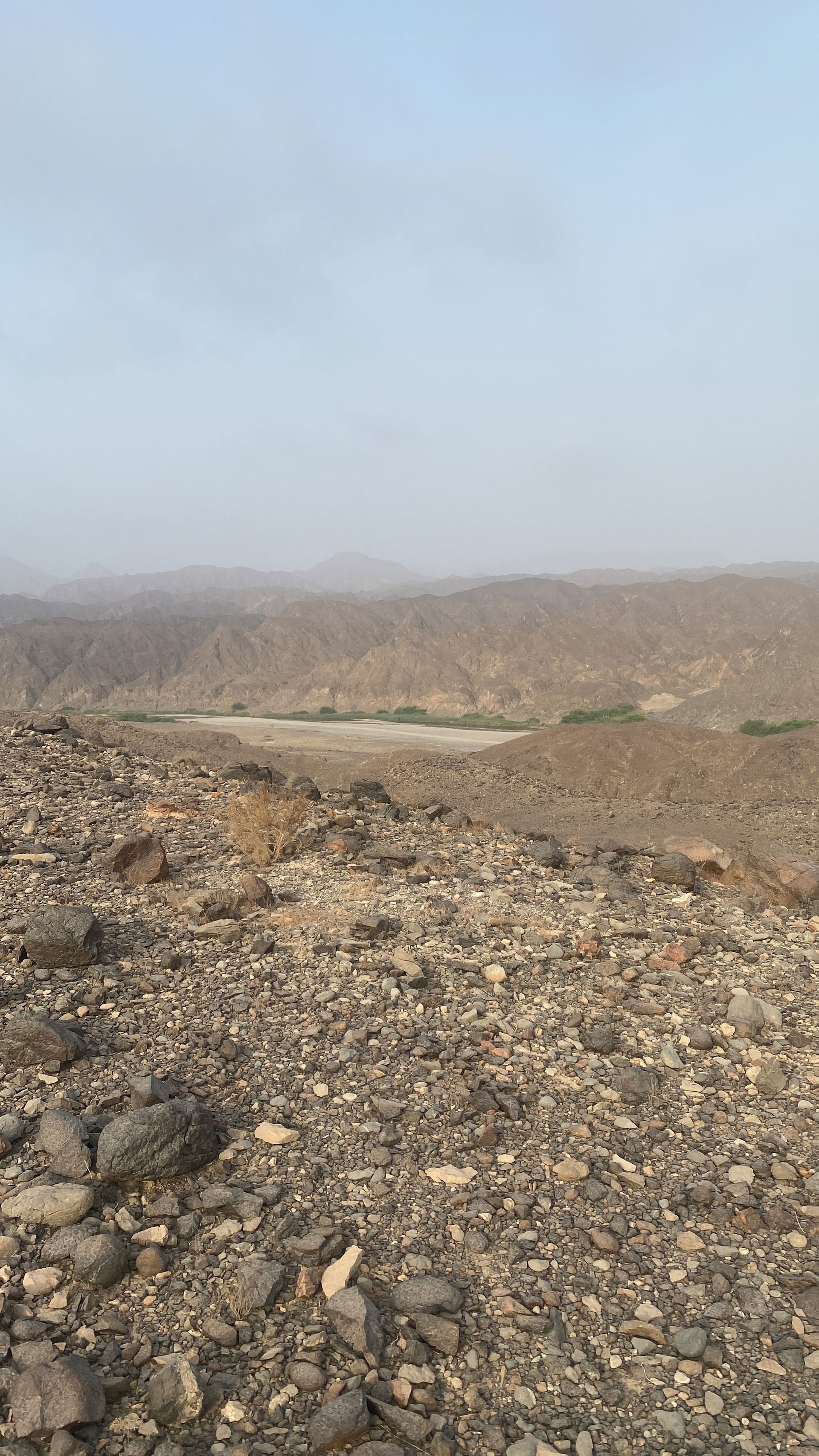 A place near Muscat hikers go for hiking