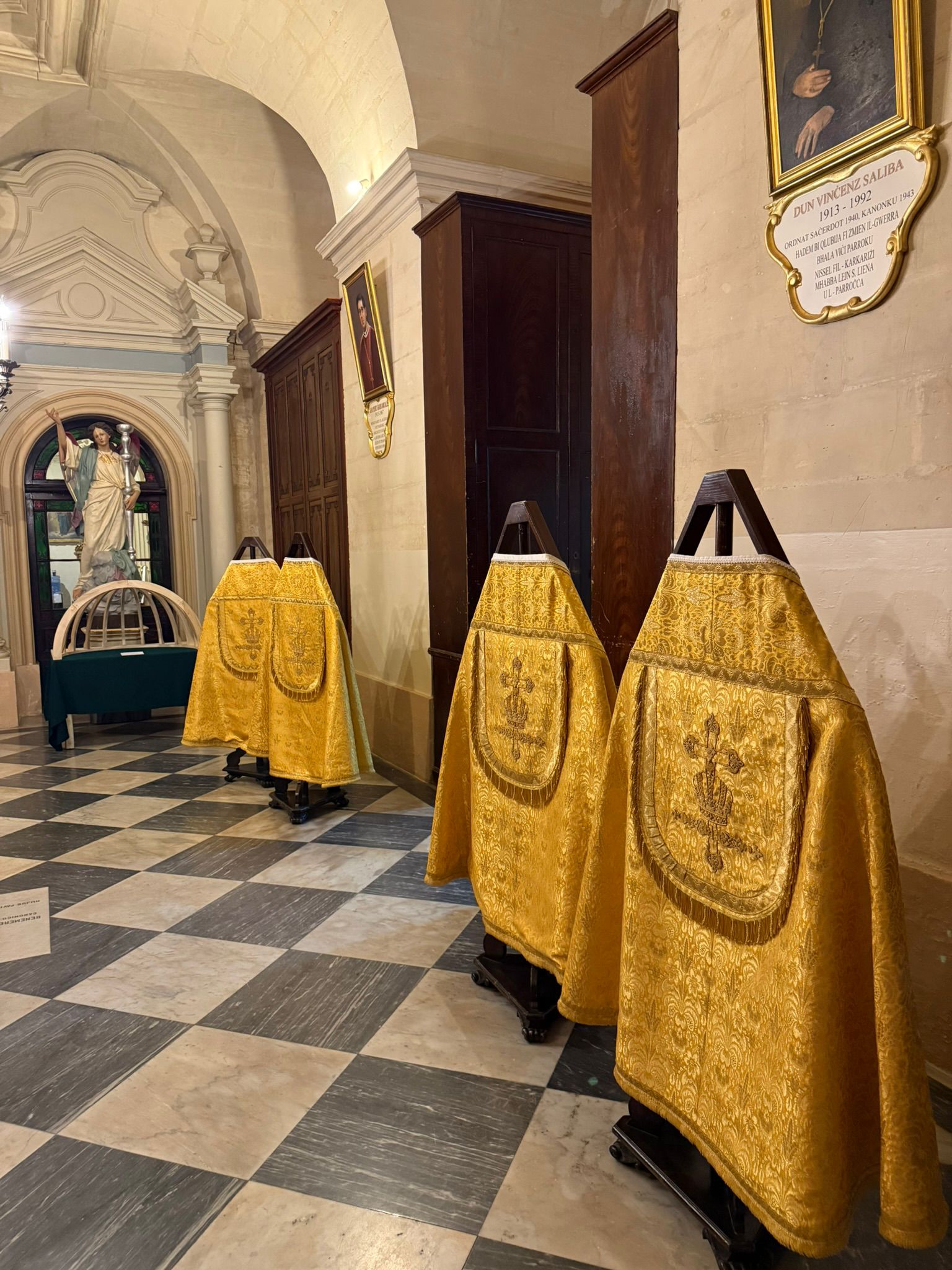 Birkirkara sacristy during feast