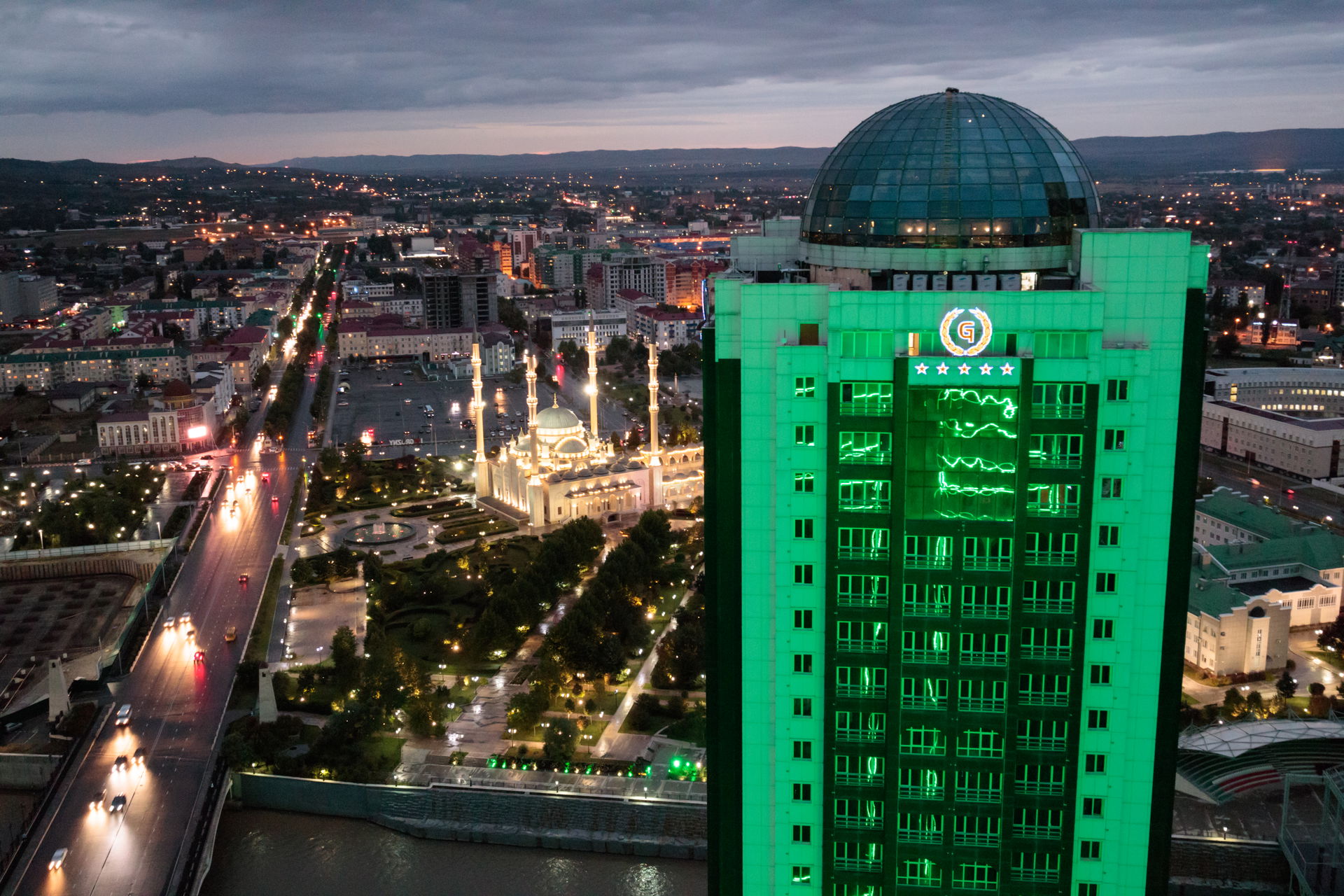 Grozny, Chechnya, Russia.