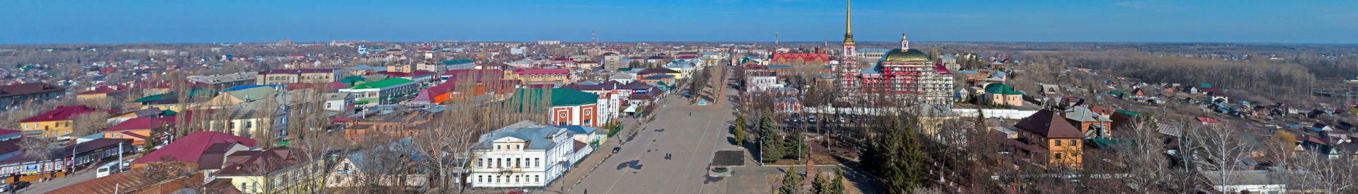 Wikivoyage banner of Michurinsk - bird's eye view of Michurinsk…