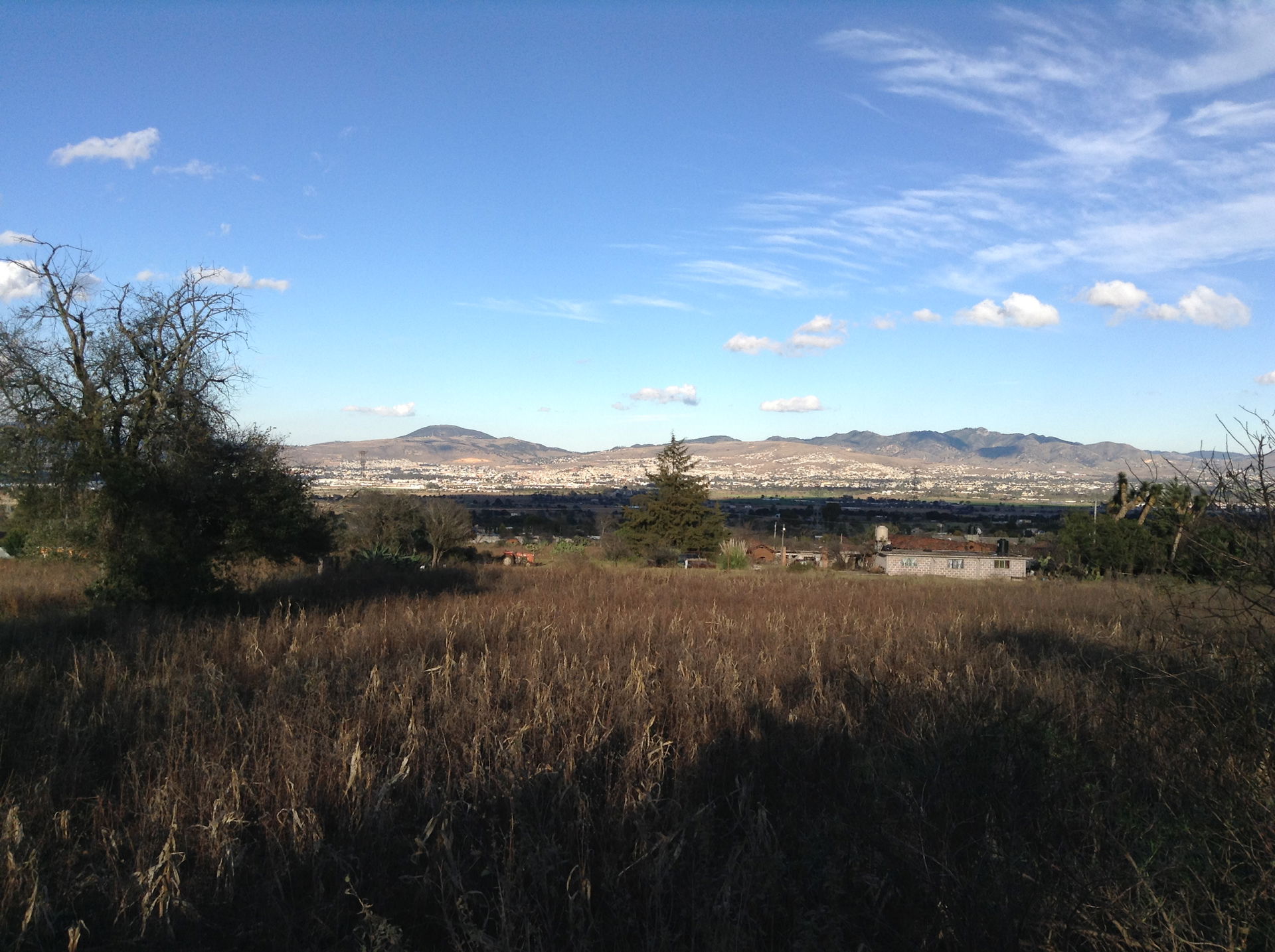 Imagen de la la población de Tulancingo, Hidalgo vista desde el…