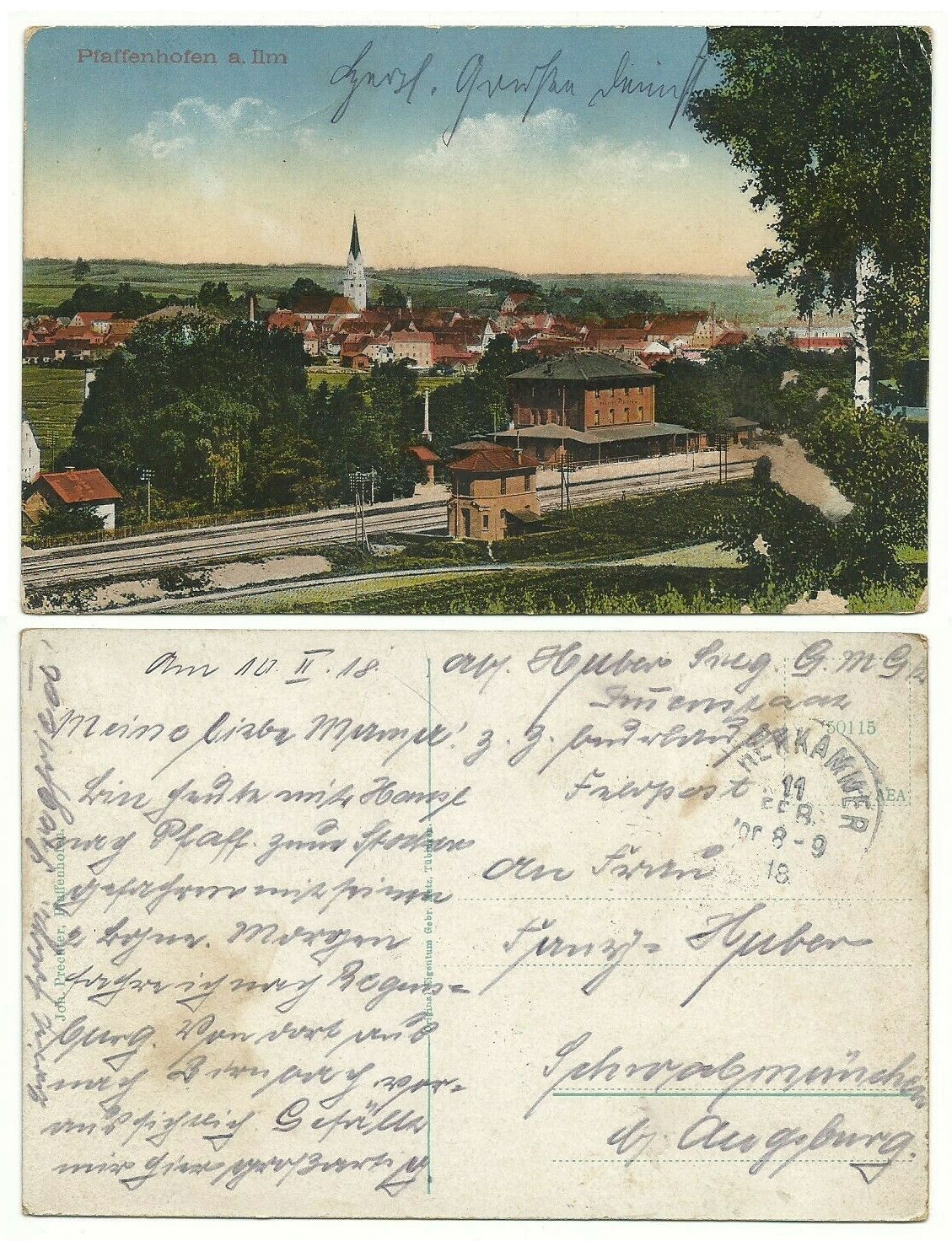 AK - Pfaffenhofen an der Ilm - 1918