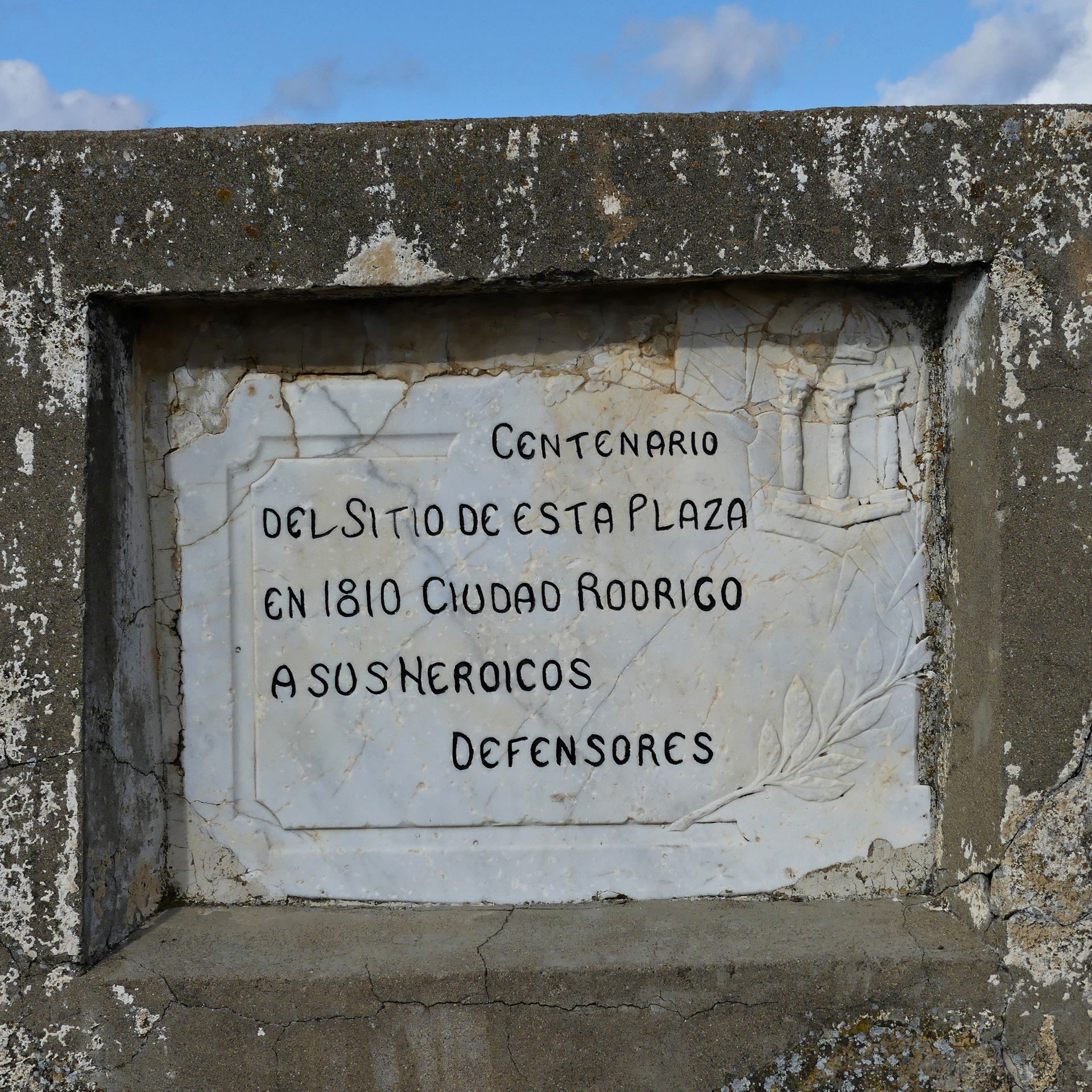 Commemorative plaque 1910.