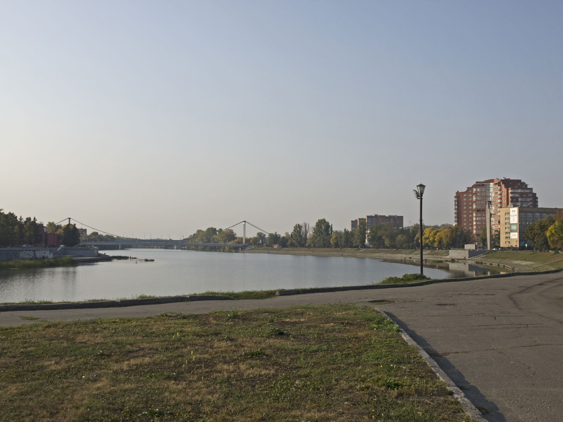 The Sura River in Penza from Bakunina Street