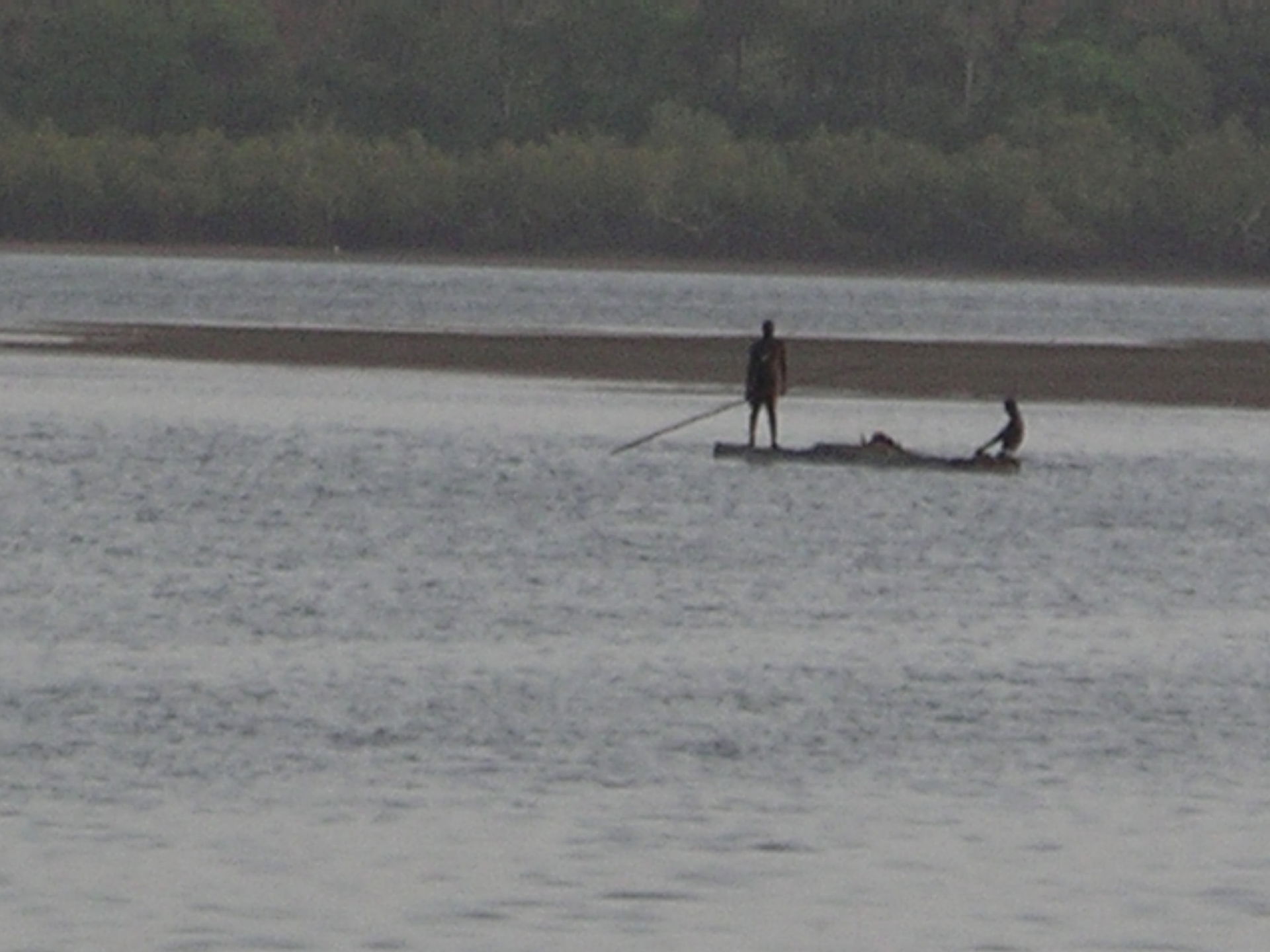 passing boat