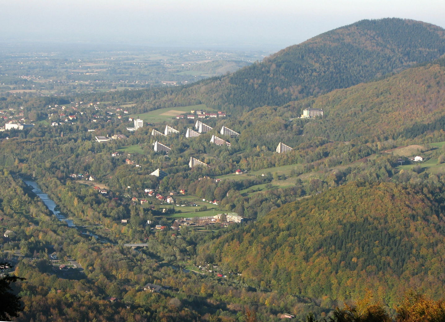 Czantoria, Ustroń