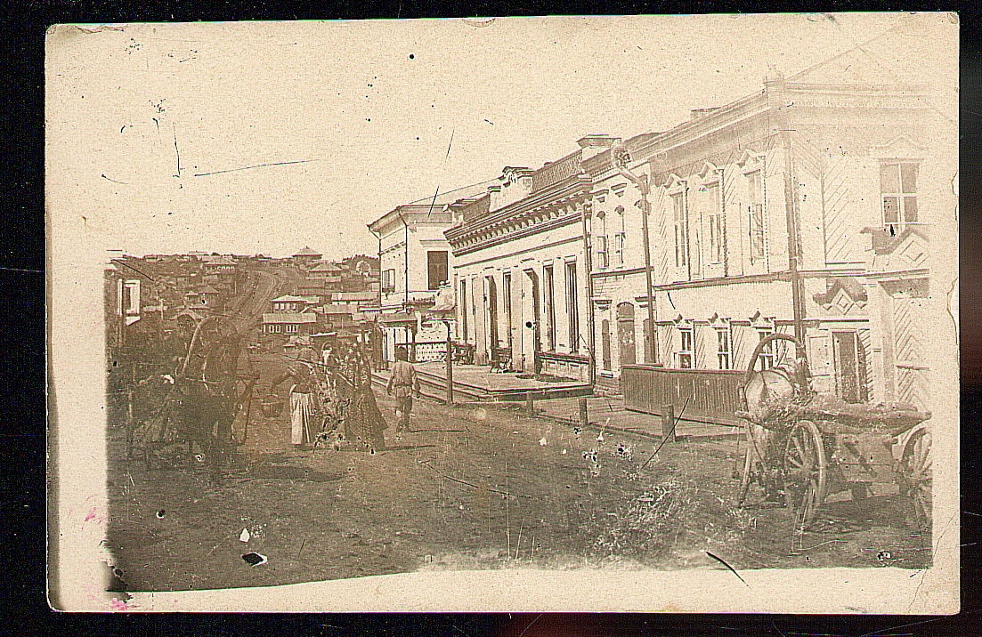 Фотография. Улица Вятская в городе Сарапуле. Пейзаж городской. …