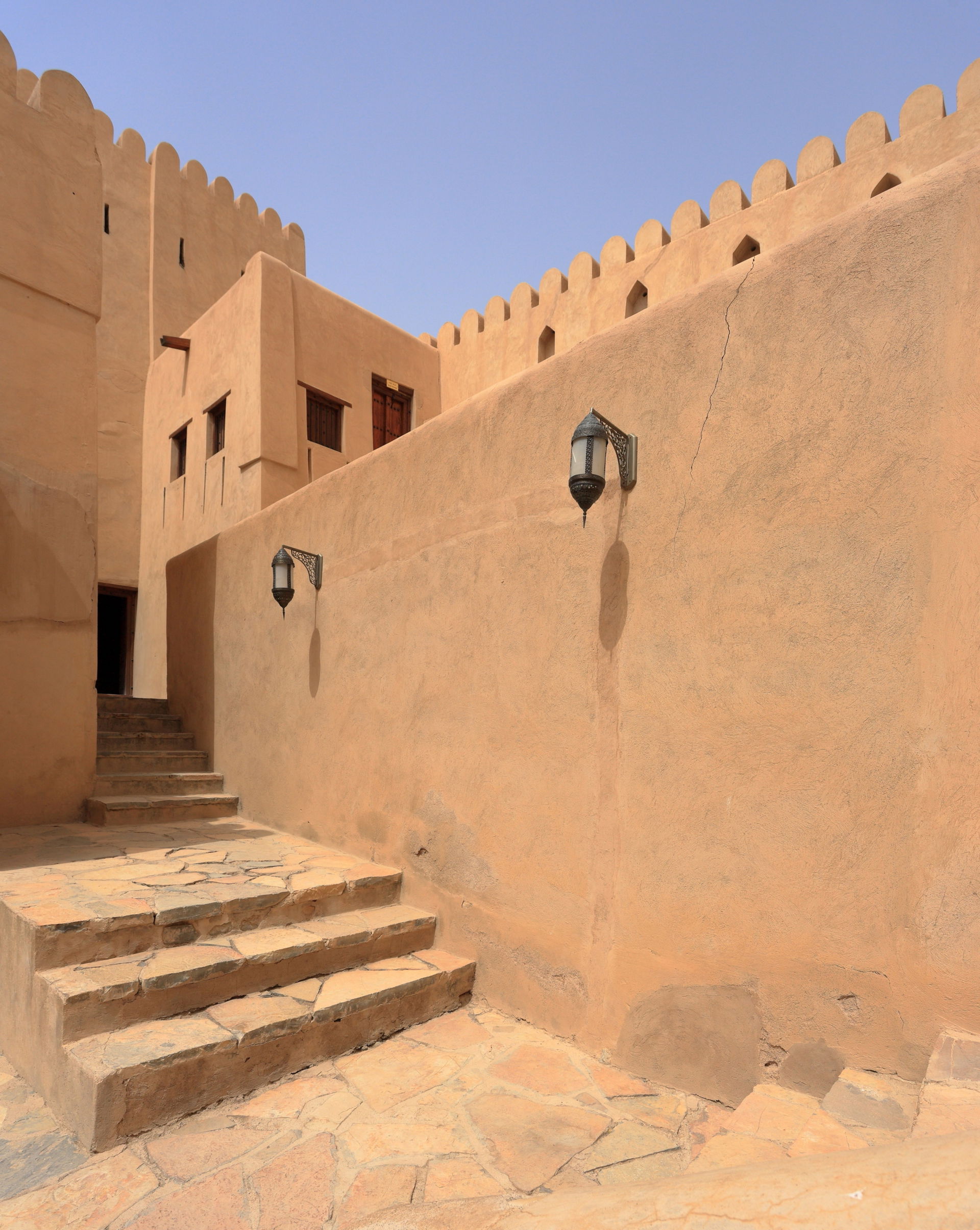 Detail of Nizwa Fort, Oman.