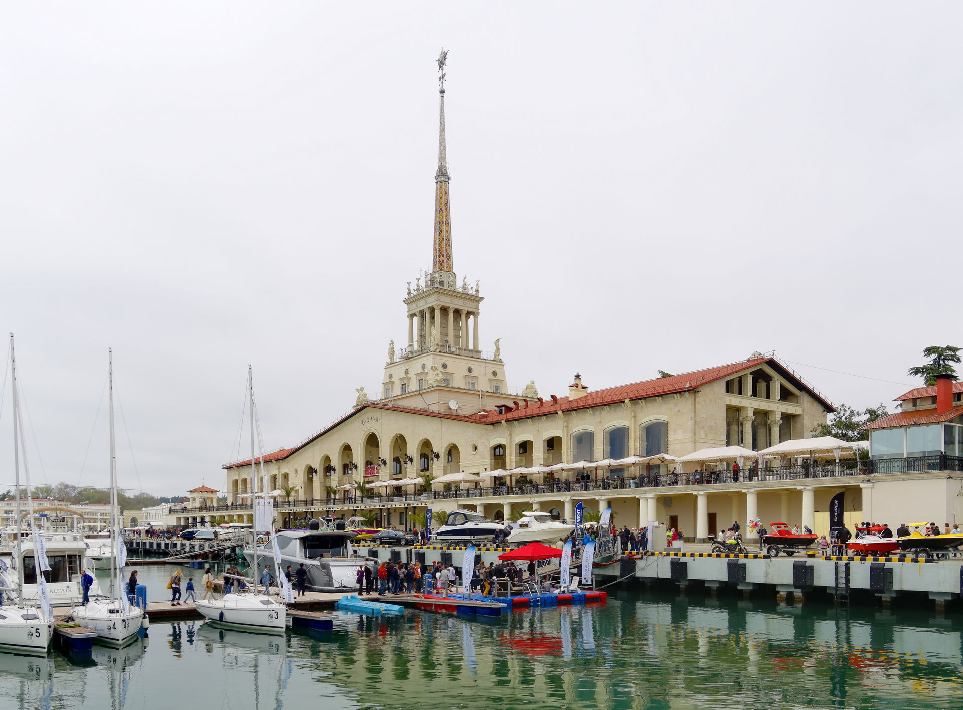 Sochi. Marine passenger terminal