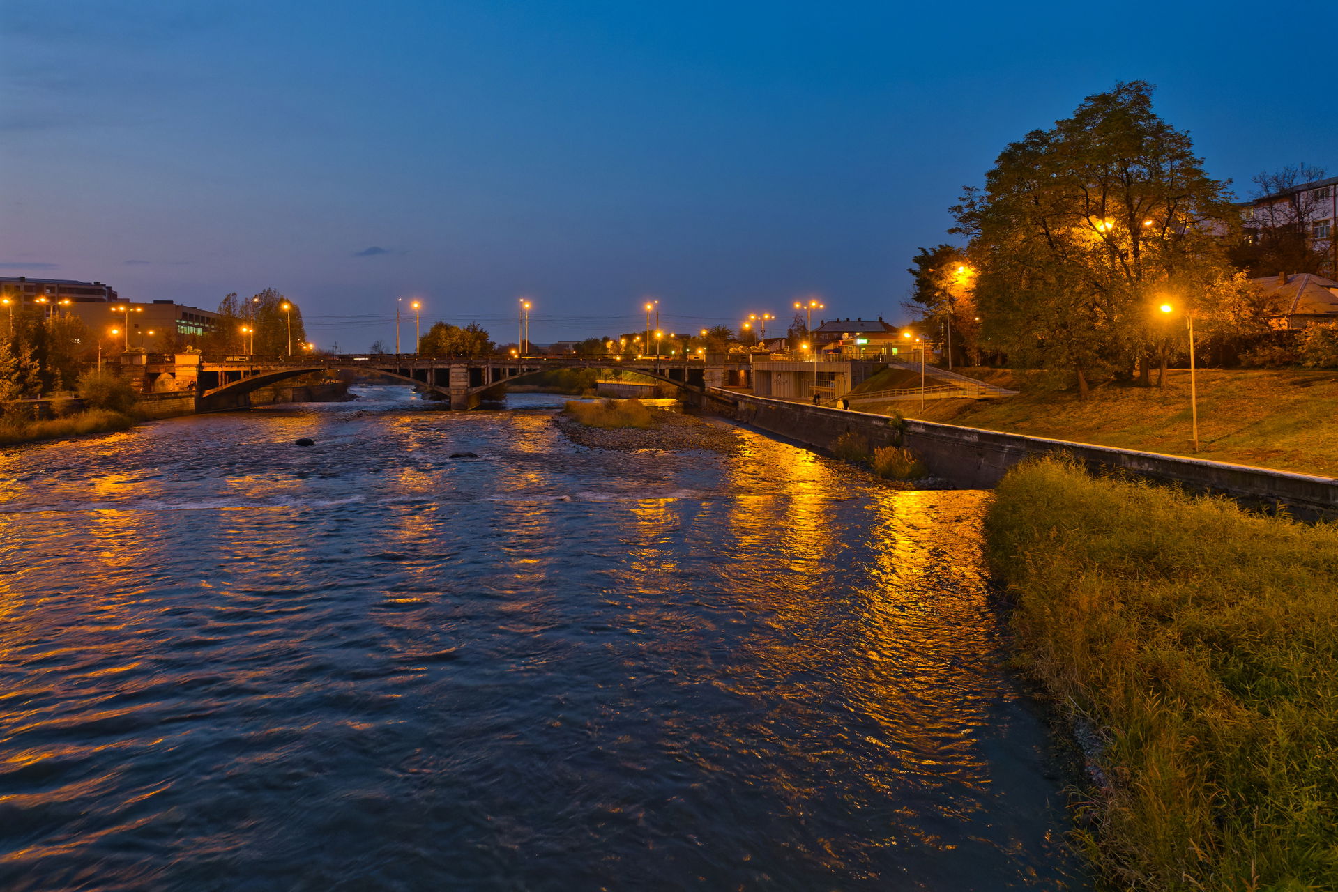 Vladikavkaz. Terek River