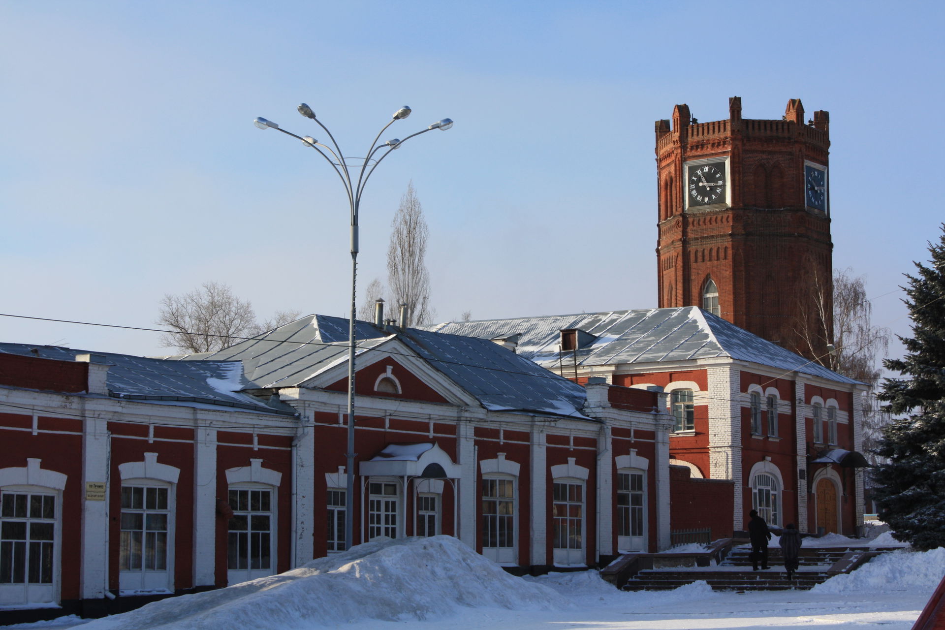 mid XIX-century clock tower, Yelets, Russia