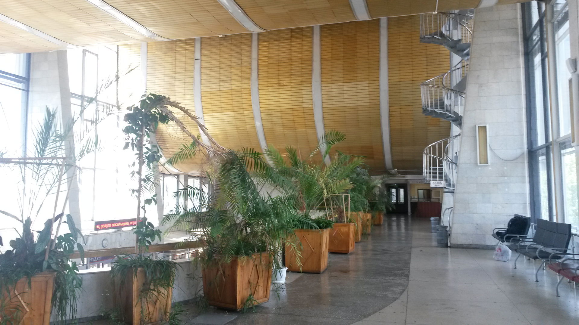 2nd floor of Zlatoust railway station