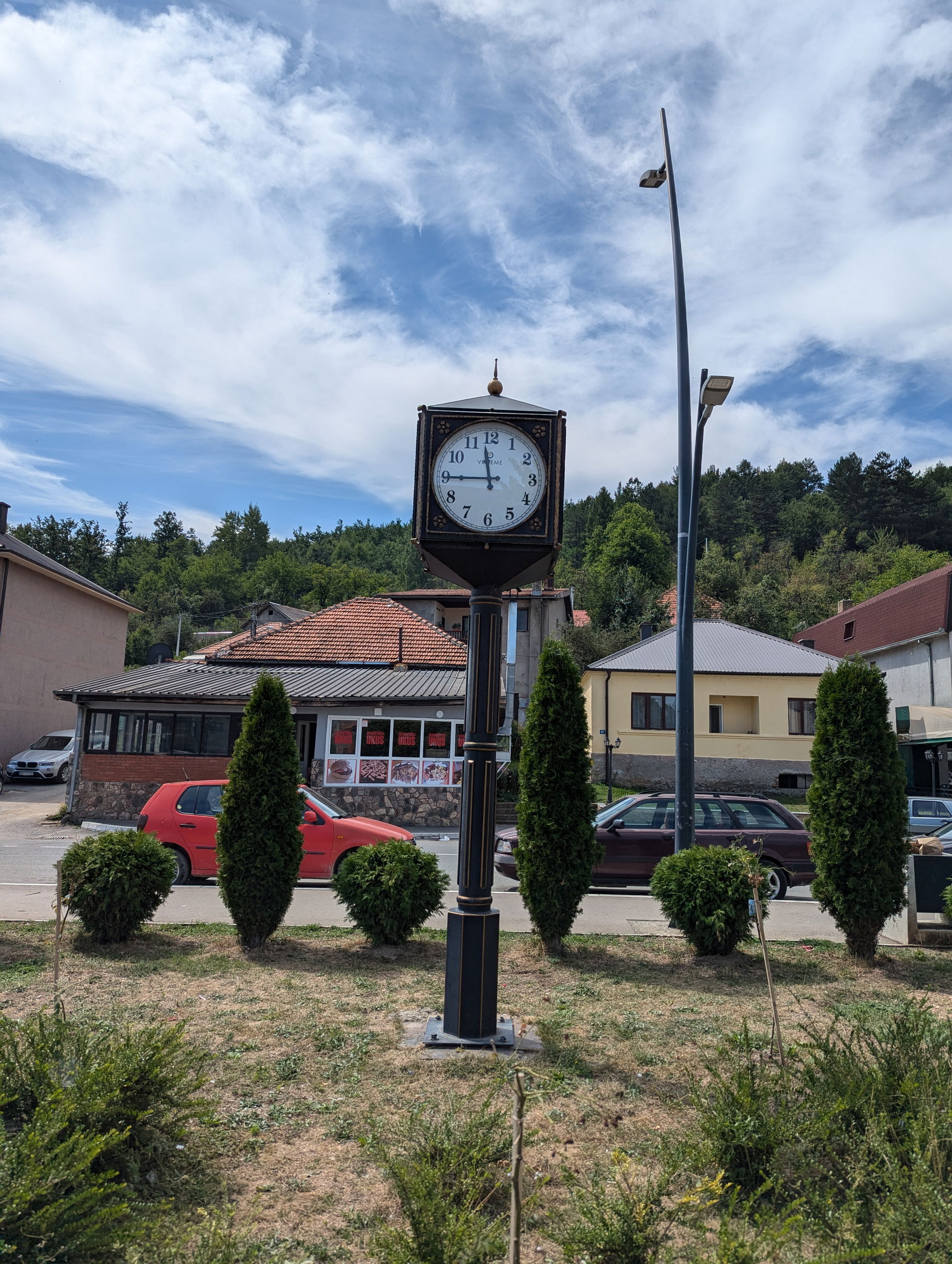 Town clocks in Andrijevica