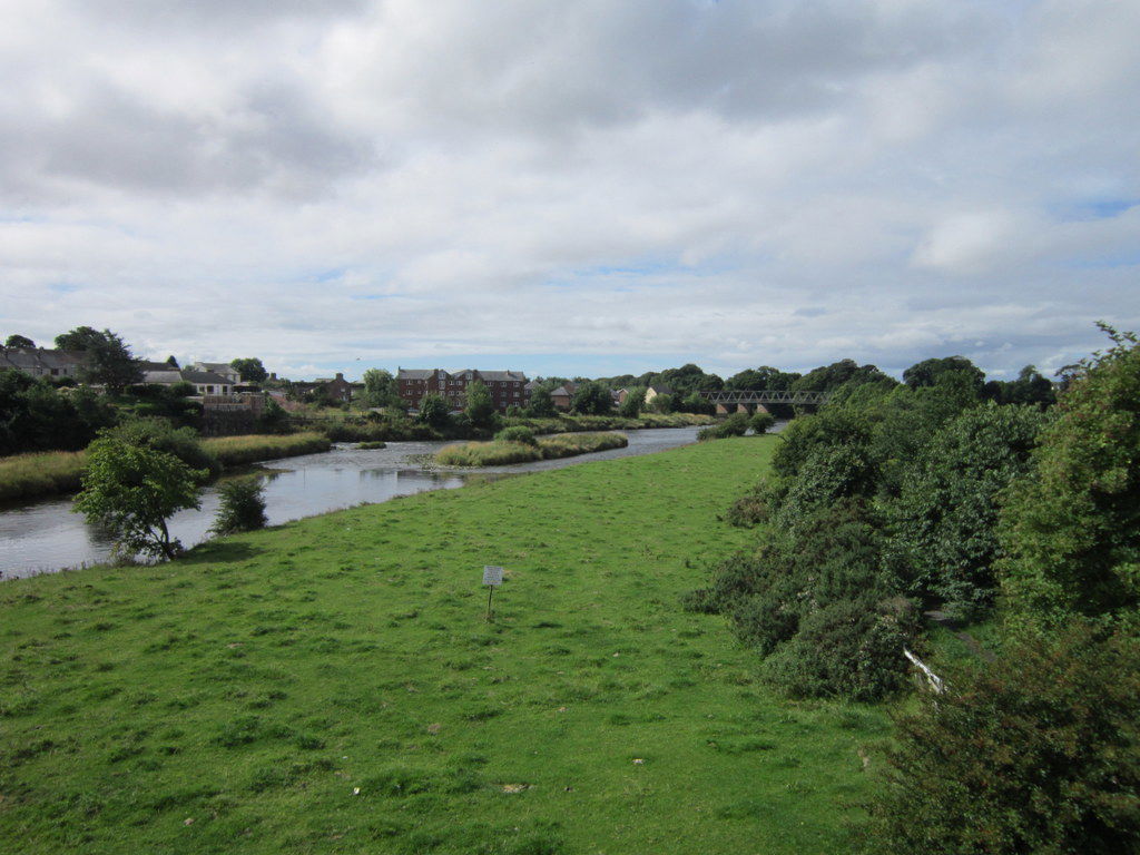 The river Annan at Annan