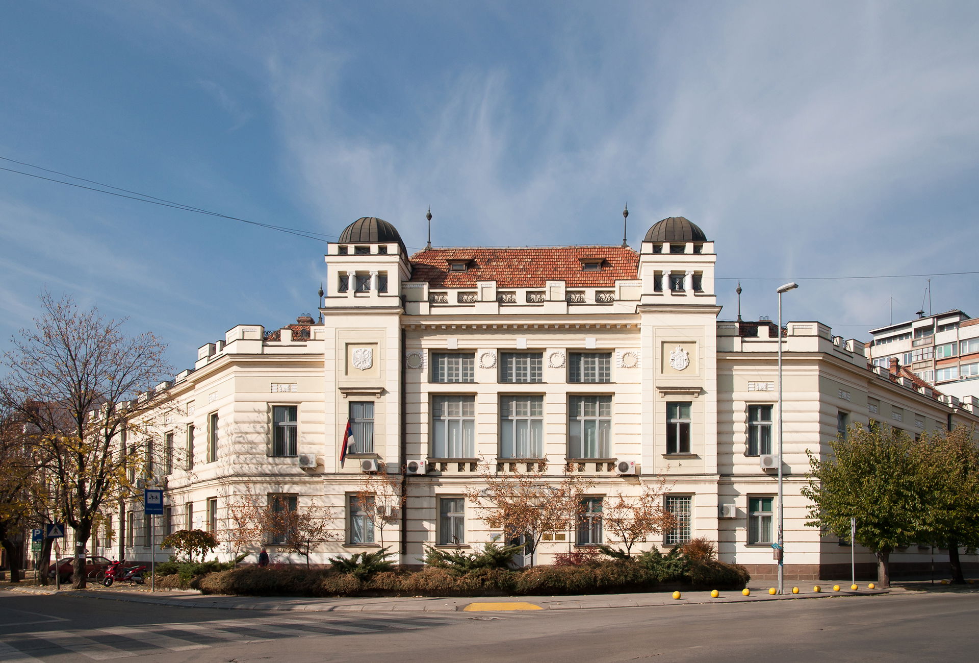 The courthouse in Pirot, Serbia.