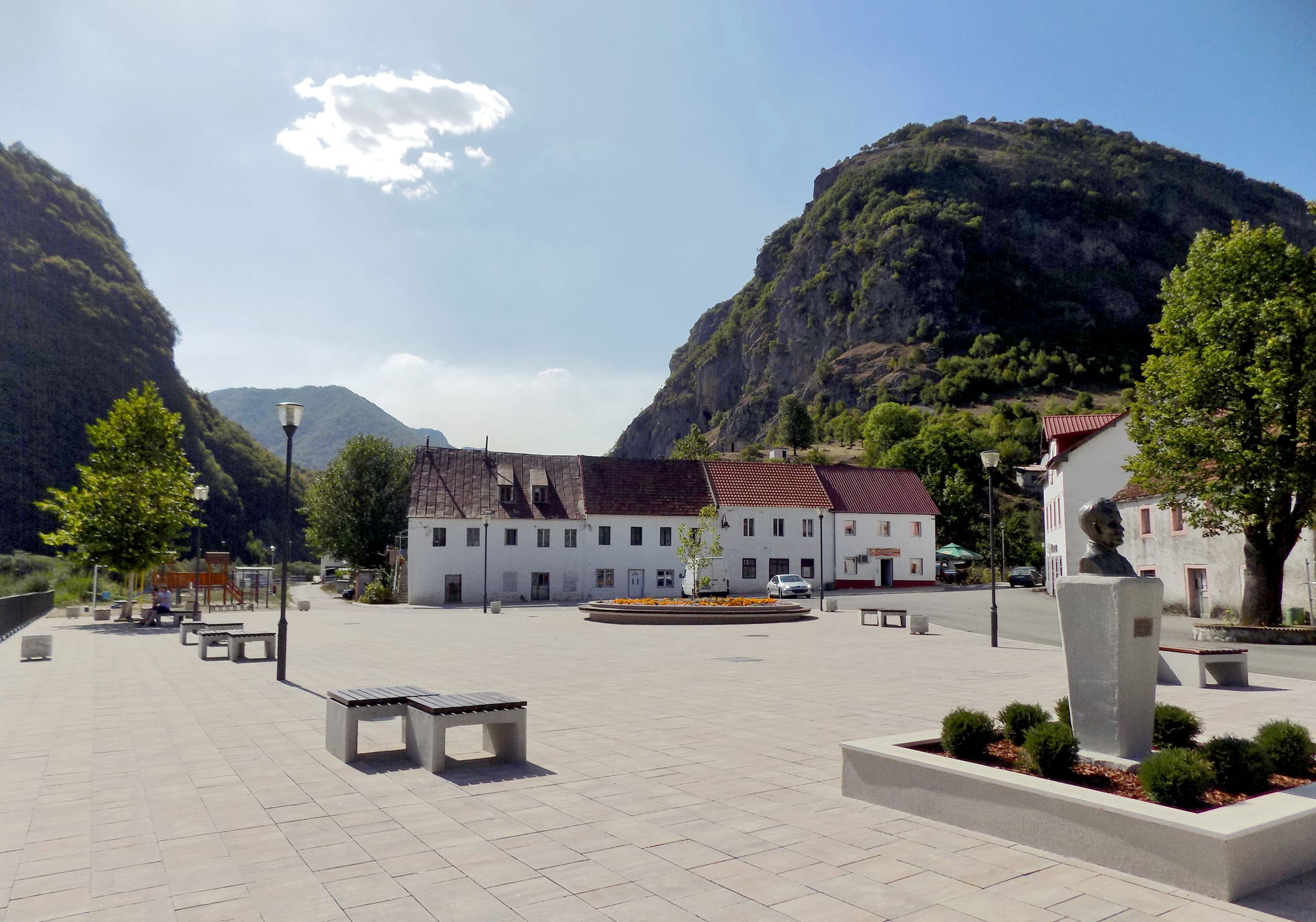 Šavnik, Montenegro, central square