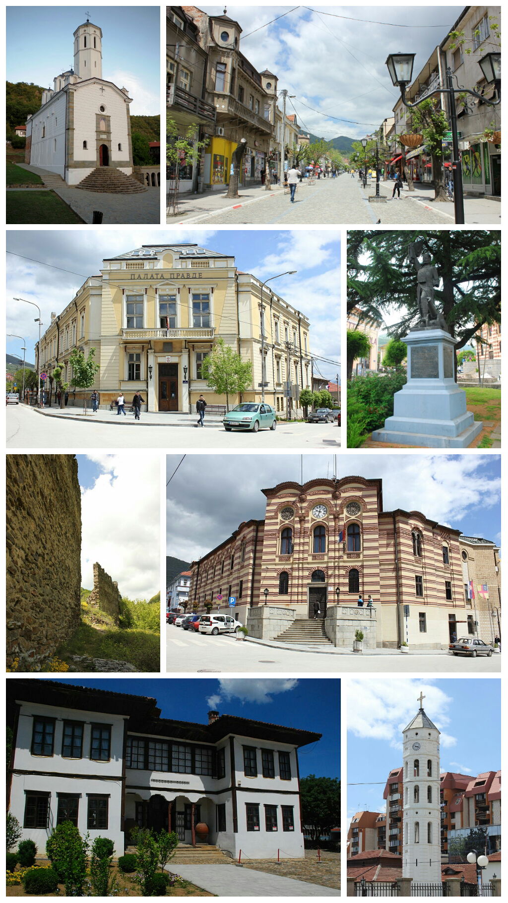 Vranje- photomontage (The Monastery of Venerable Prohor of Pčin…