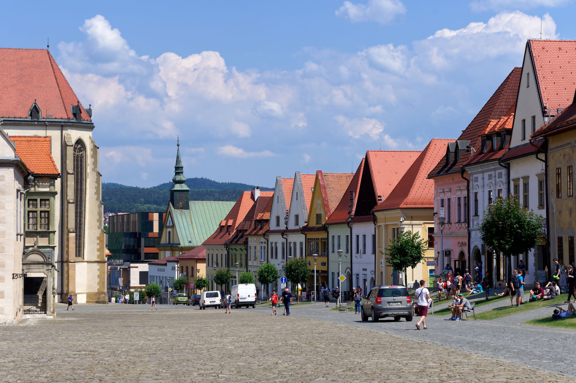 Market square in Bardejov