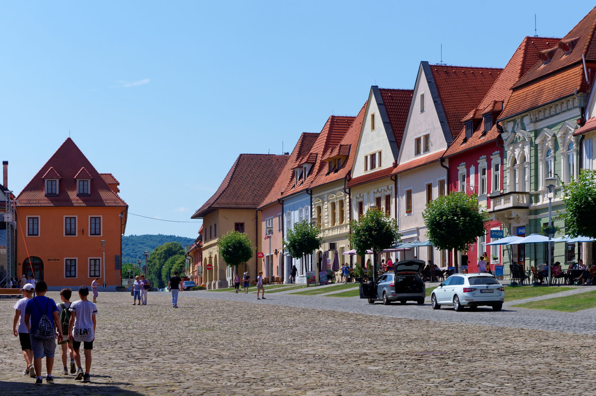 Market square in Bardejov