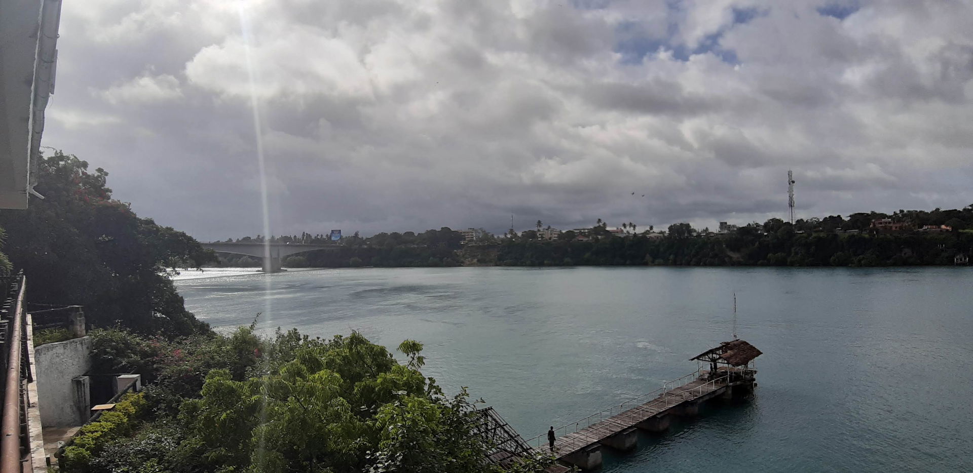 This is the view of Kilifi Bridge, from Mnarani club pier, look…