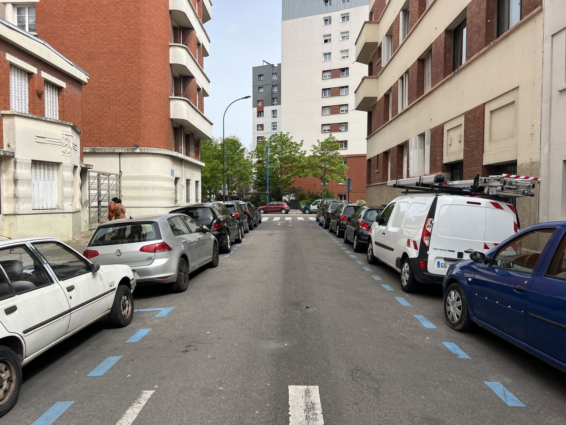 Rue du Capitaine-Bossard, Asnières-sur-Seine.