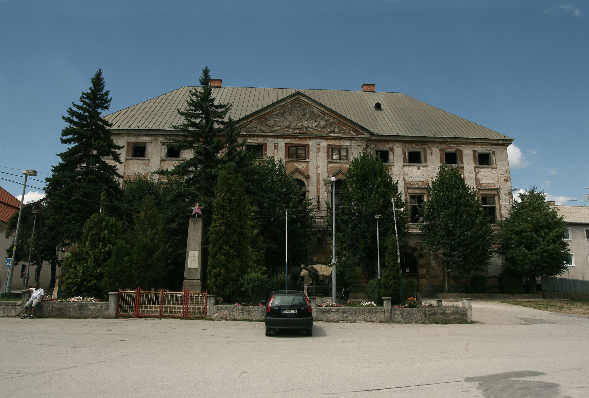 Château in Jelšava, Slovakia.