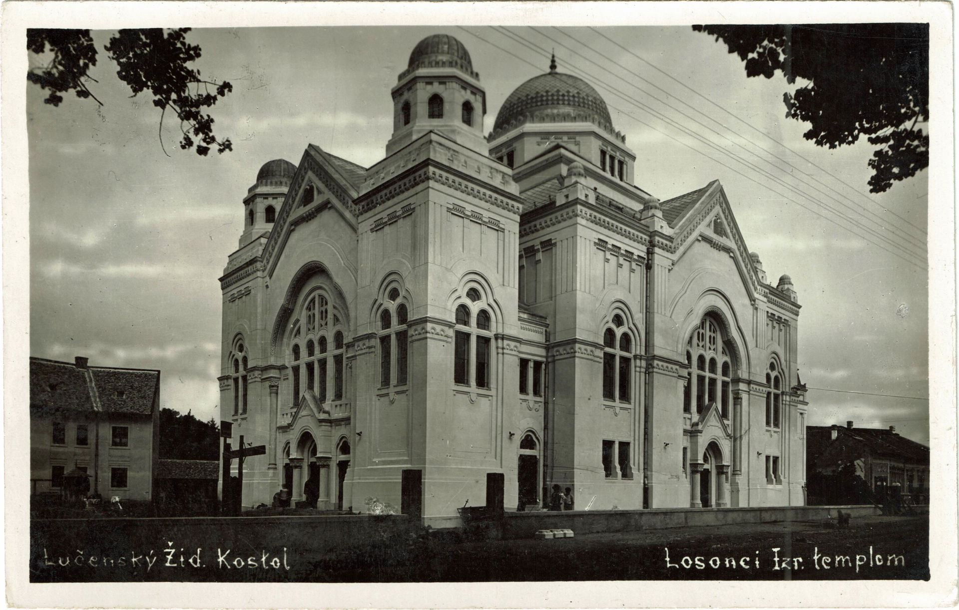Synagogue in Lučenec.