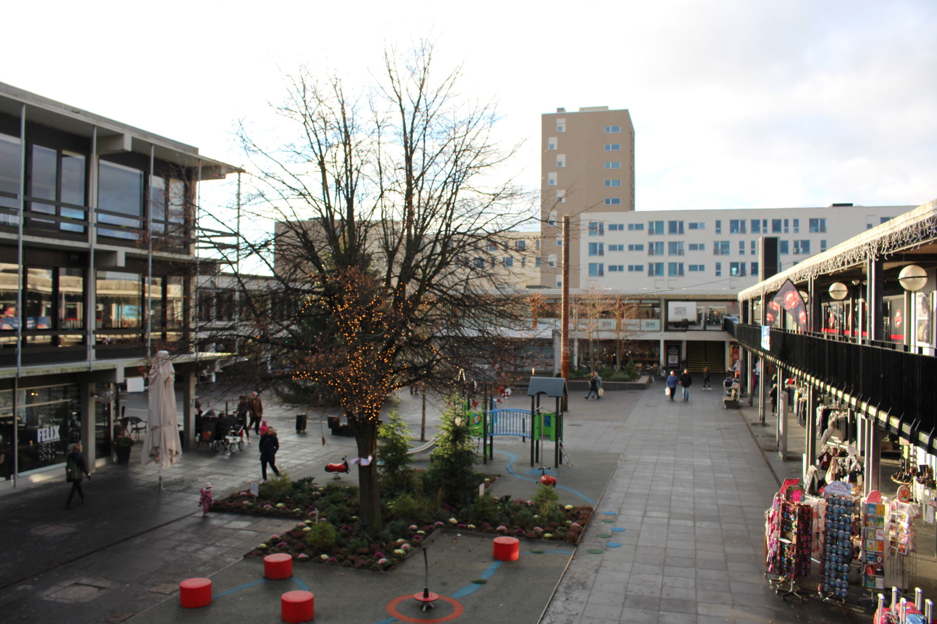 Albertslund Centrum vinter