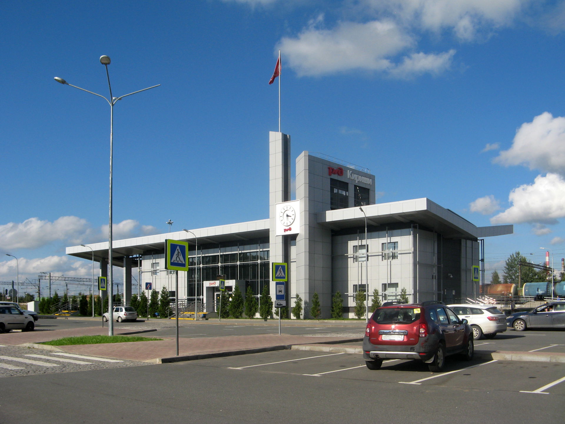 Kirishi railway station, Leningrad Oblast, Russia