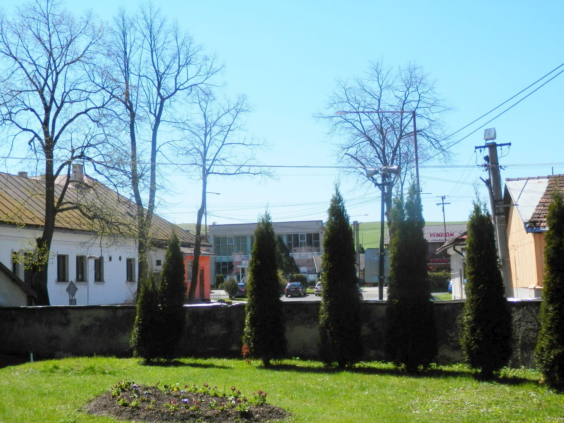 Historické centrum. Mesto Spišská Stará Ves, okres Kežmarok. Sl…