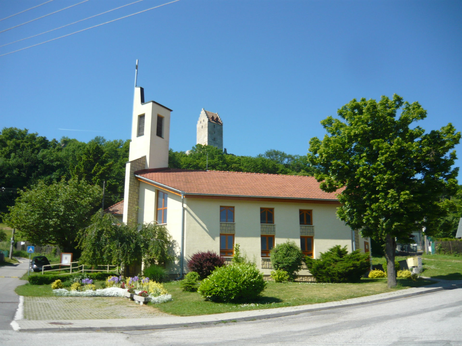 Church of the Virgin Mary The Queen in Podhradie, Topoľčany dis…