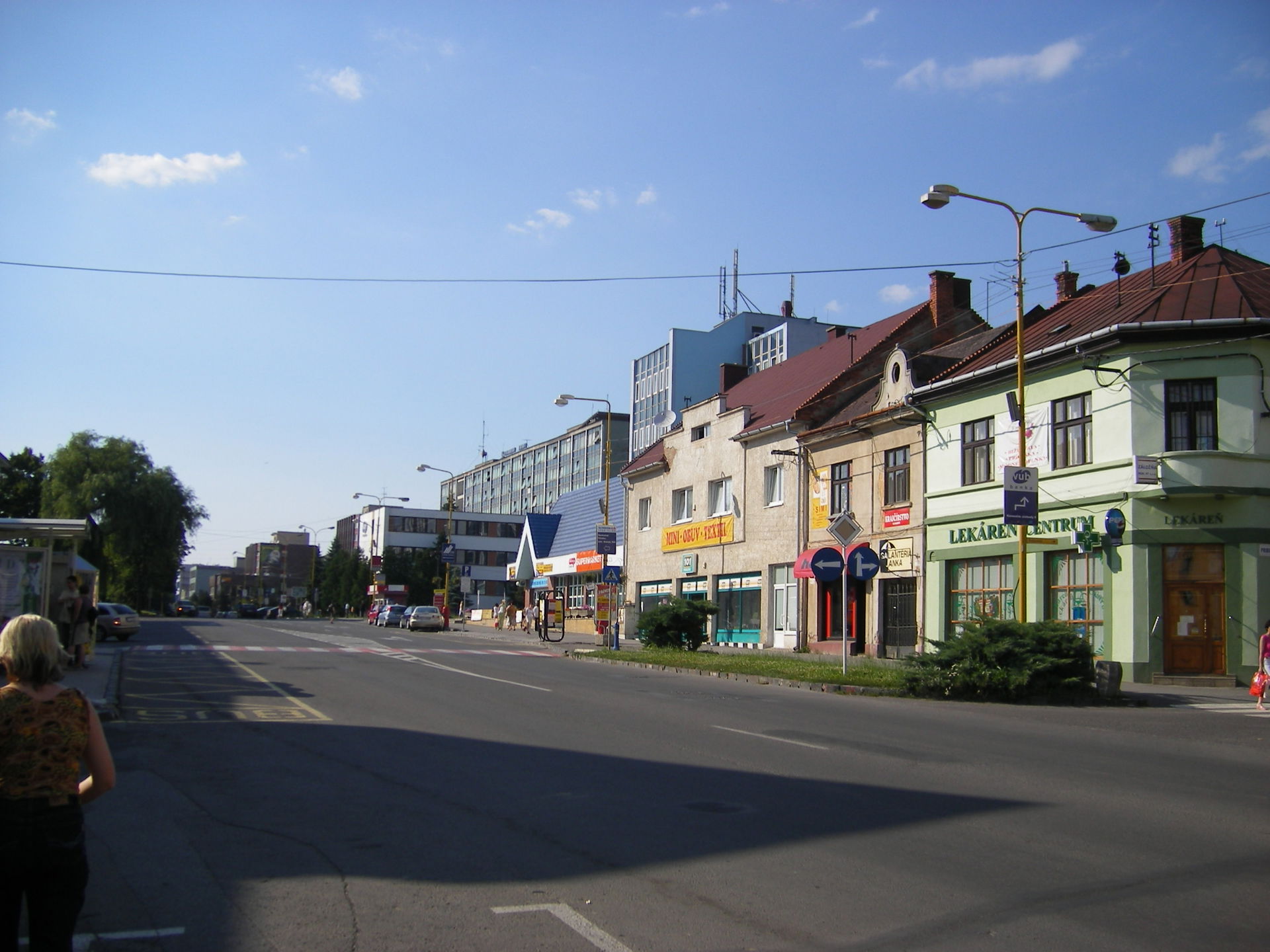 Vranov nad Topľou, námestie Slobody