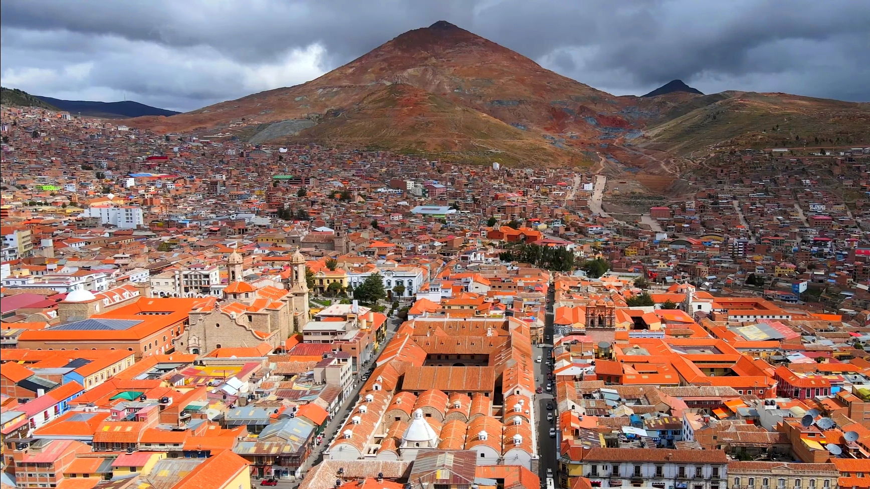 Vista de la Villa Imperial de Potosí