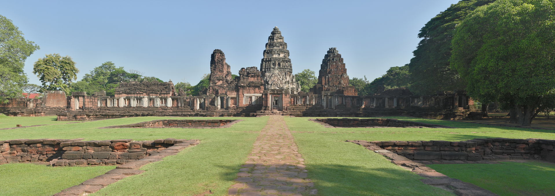Phimai temple, in Phimai city, Northeast Thailand.