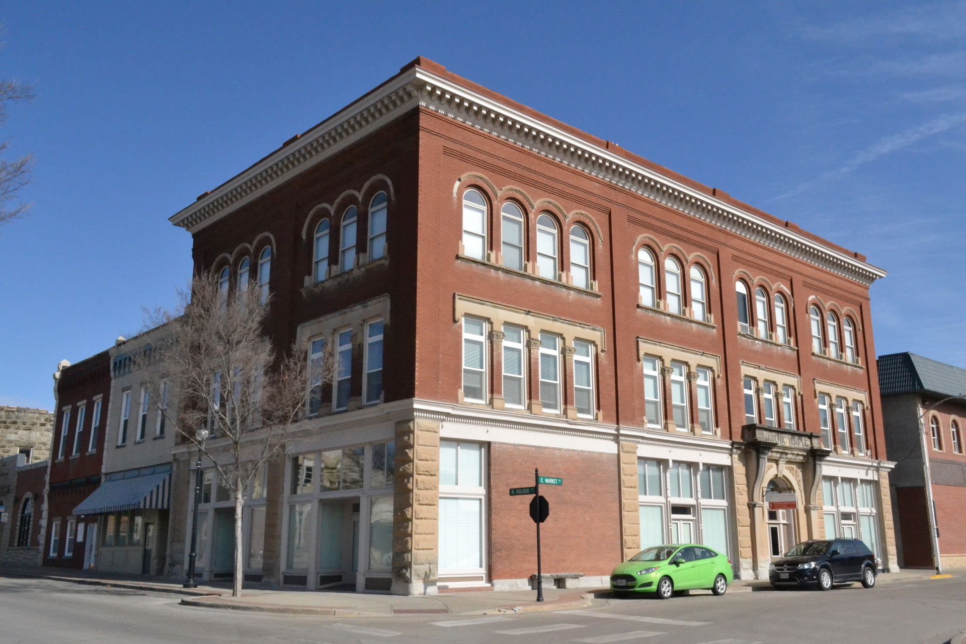 Masonic Temple in Warrensburg, Missouri. Listed on the National…