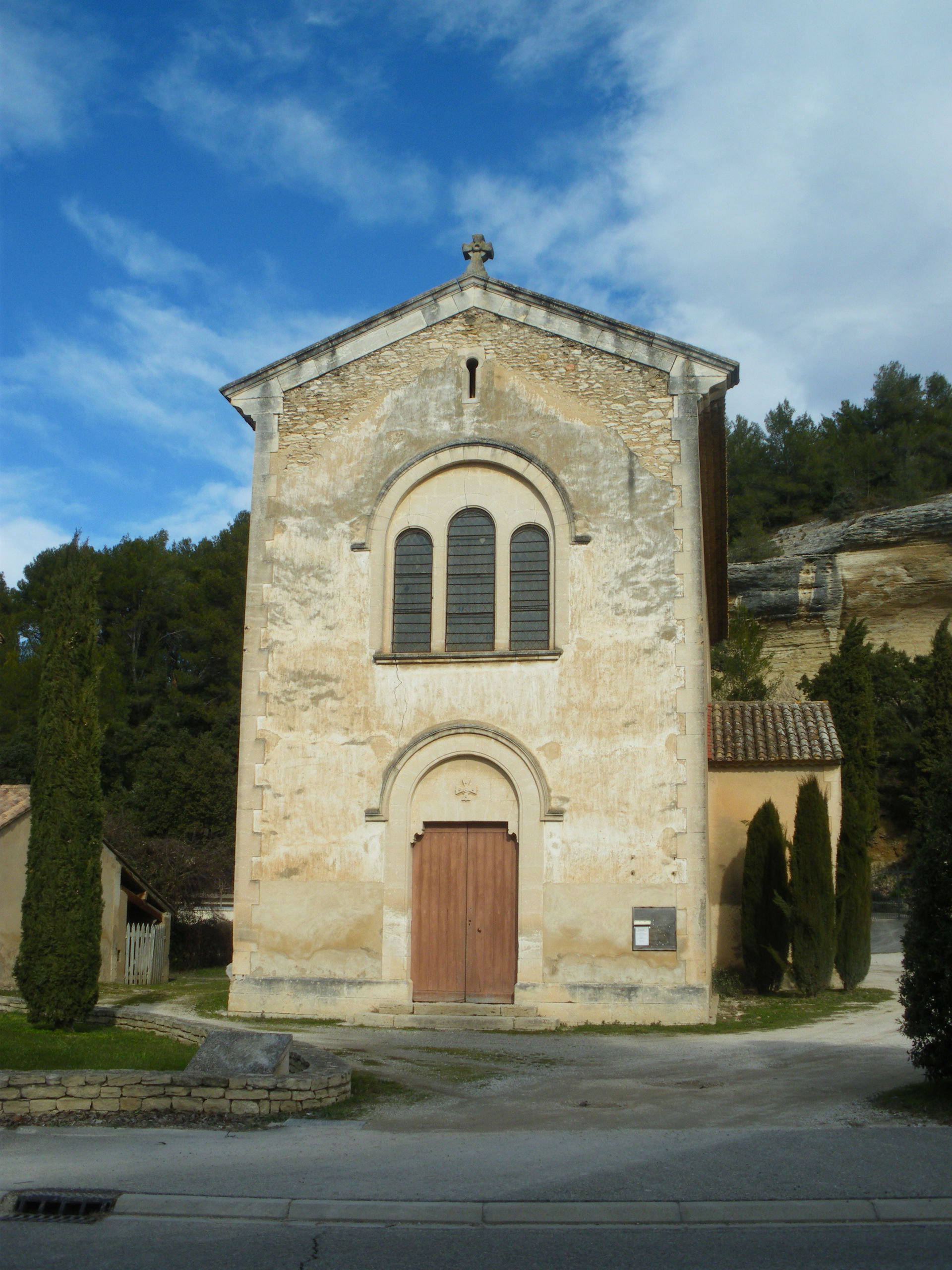 Beaumettes church, Vaucluse, France