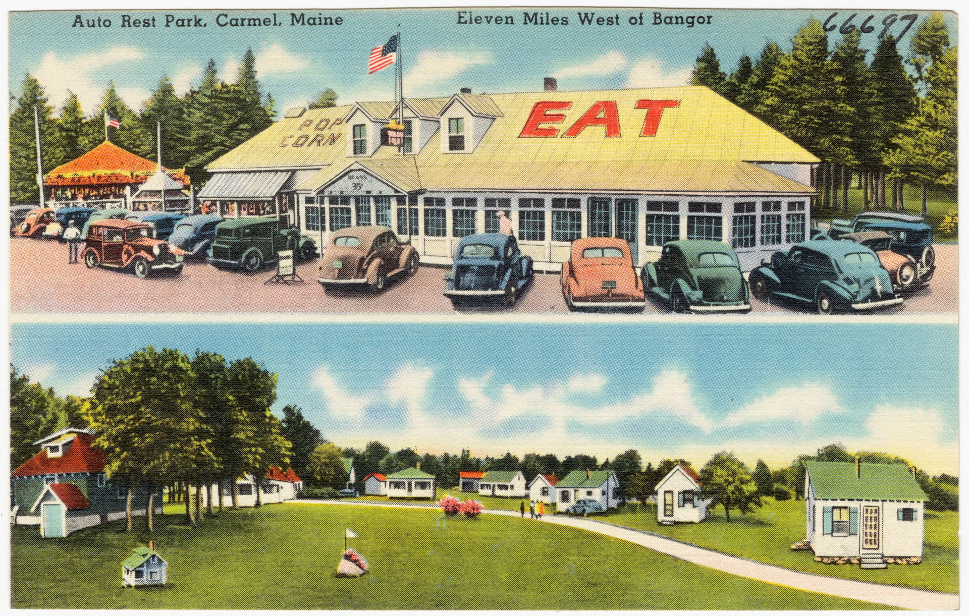 Title: Auto Rest Park, Carmel, Maine, eleven miles west of Ban…