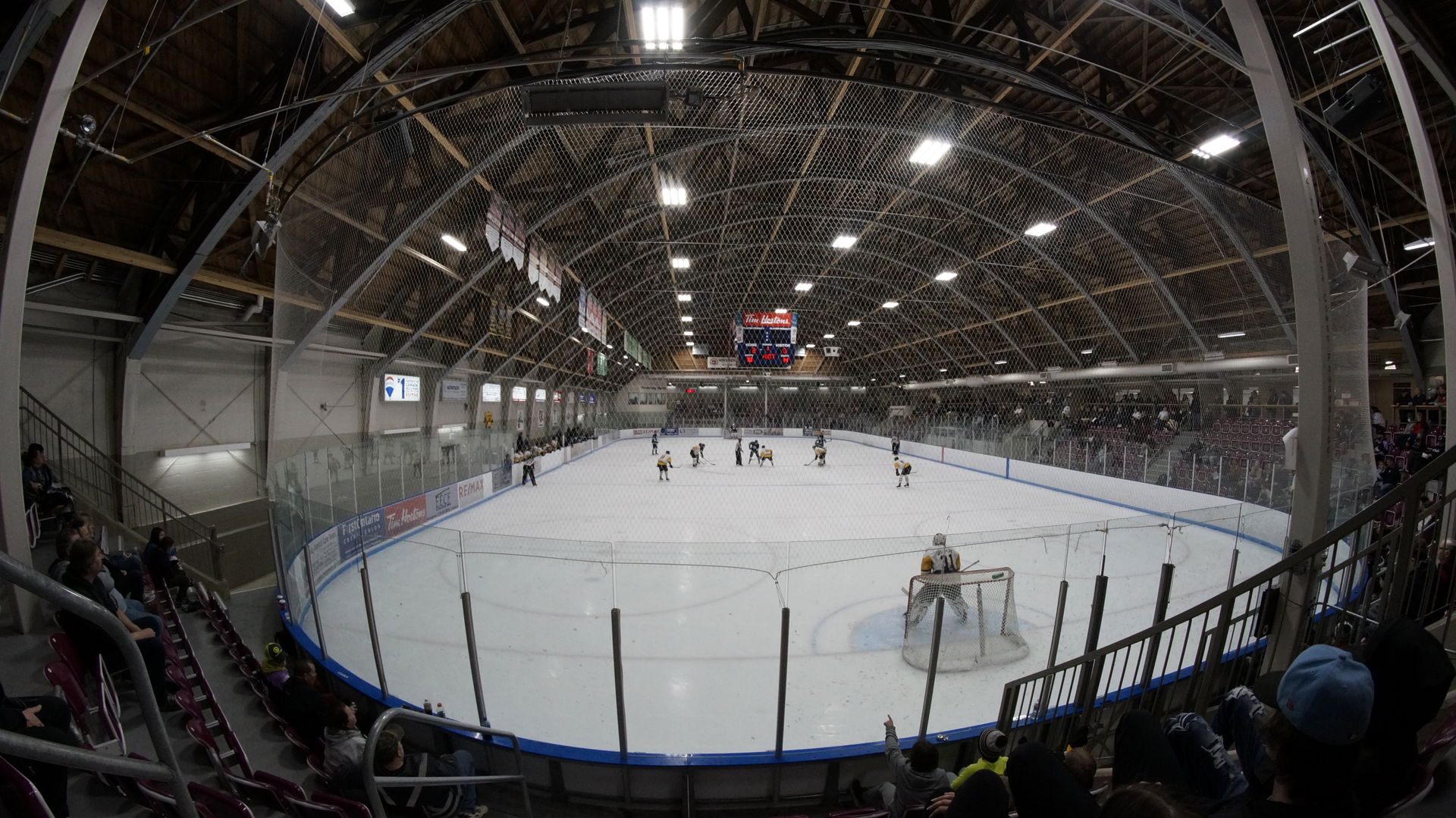 The Kinsmen Memorial Arena in Tillsonburg, Ontario.