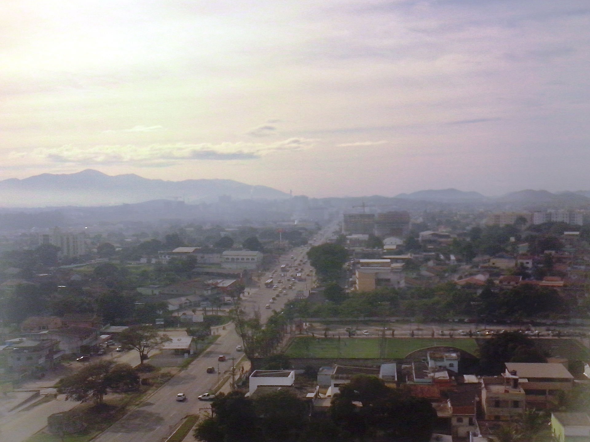 Partial view of Itaboraí, Rio de Janeiro, Brazil, seen from of …