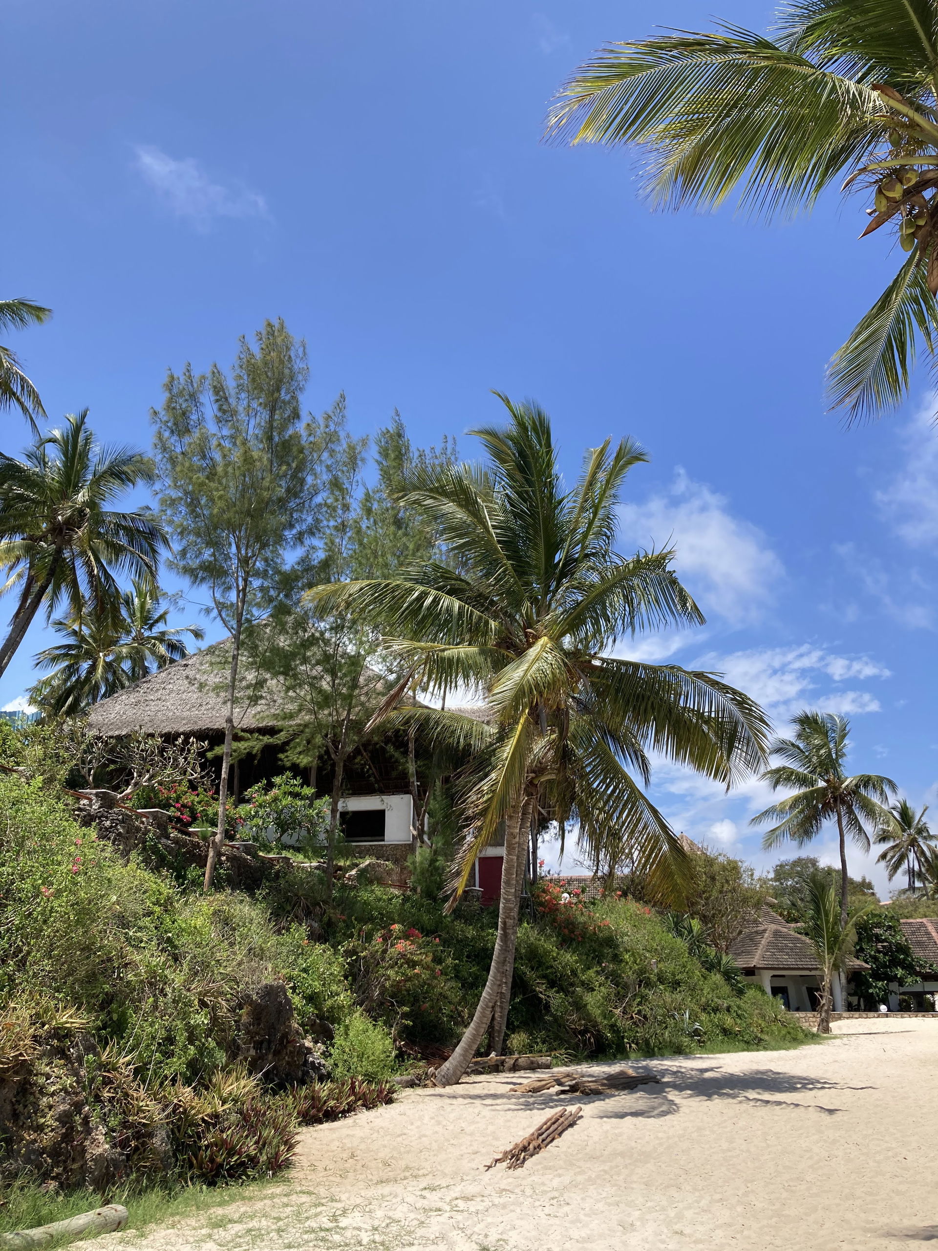 Beach view in Mombasa, Kenya - November, 2022