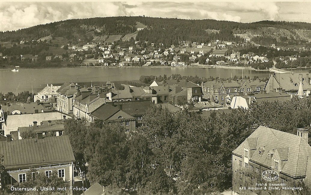 Östersund, Utsikt mot Frösön