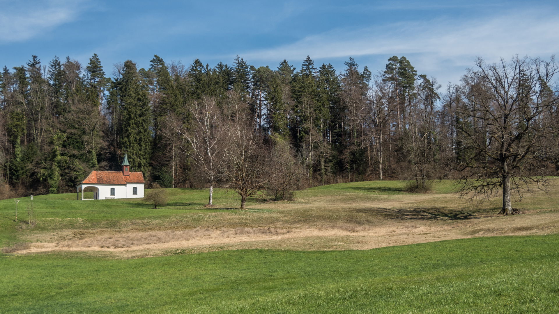 Heiligchrüz Low Moorland Area, Baar, Canton of Zug, Switzerland