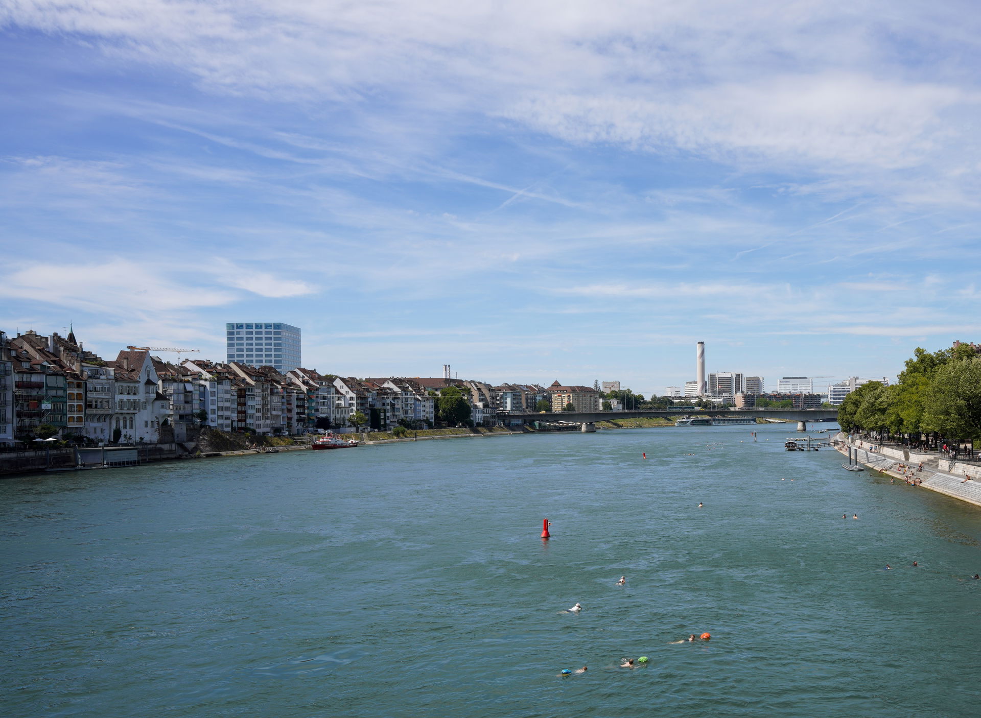 Der Rhein in Basel