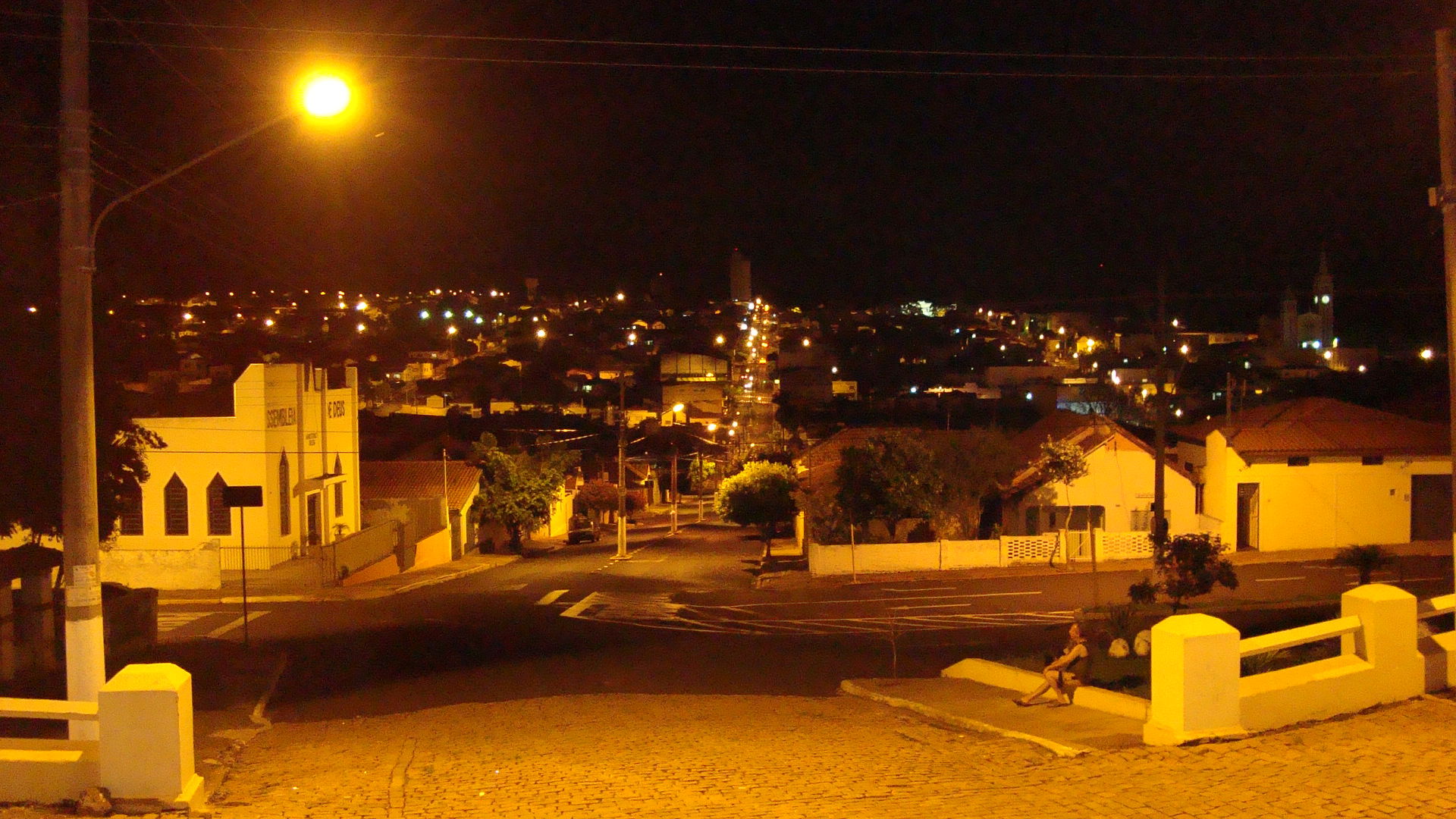 Vista da cidade de Pederneiras