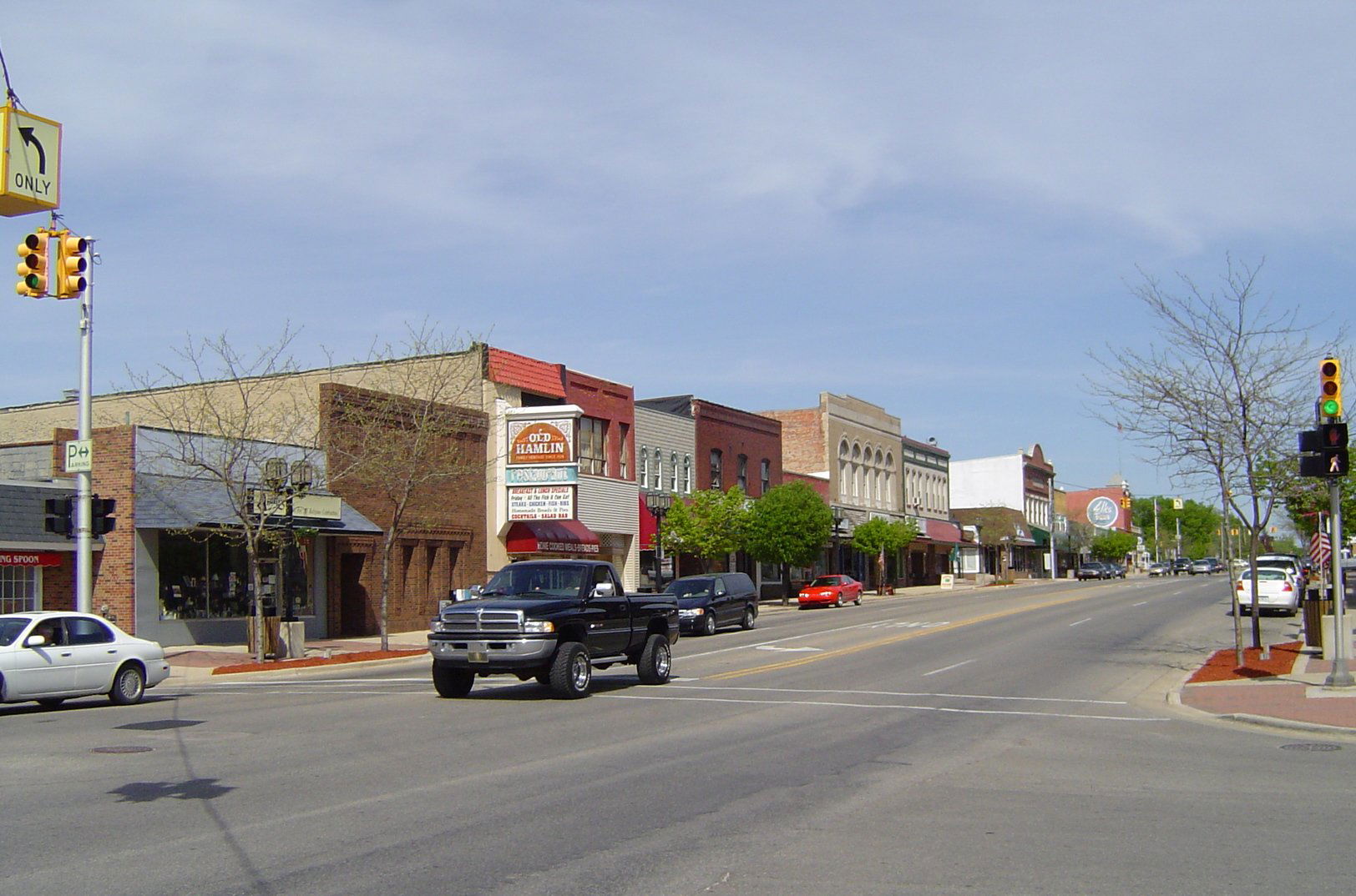Ludington Michigan downtown
